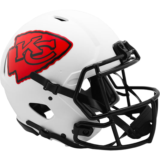 Kansas City Chiefs LUNAR Full Size Authentic Football Helmet