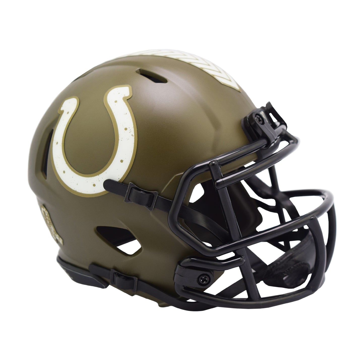 Indianapolis Colts 2022 Salute to Service Riddell Speed Mini Football Helmet