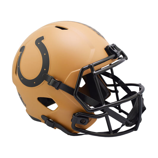 Indianapolis Colts 2023 Salute to Service Riddell Speed Replica Football Helmet
