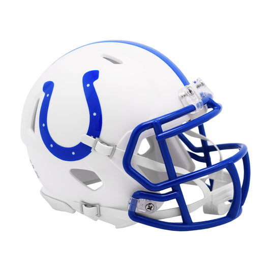 Indianapolis Colts 1995-2003 Throwback Riddell Speed Mini Football Helmet