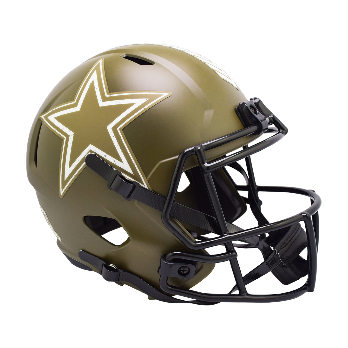 Dallas Cowboys 2022 Salute to Service Riddell Speed Replica Football Helmet