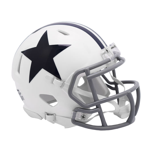 Dallas Cowboys 1960-1963 Throwback Riddell Speed Mini Football Helmet