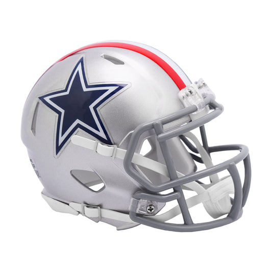 Dallas Cowboys 1976 Throwback Riddell Speed Mini Football Helmet