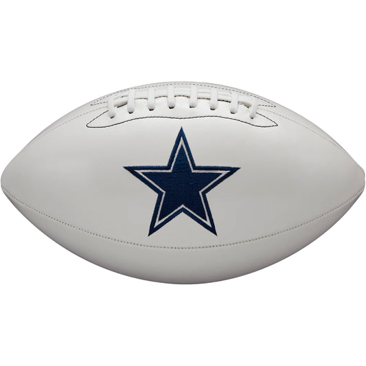 Dallas Cowboys Embroidered Logo Signature Series Full Size Football