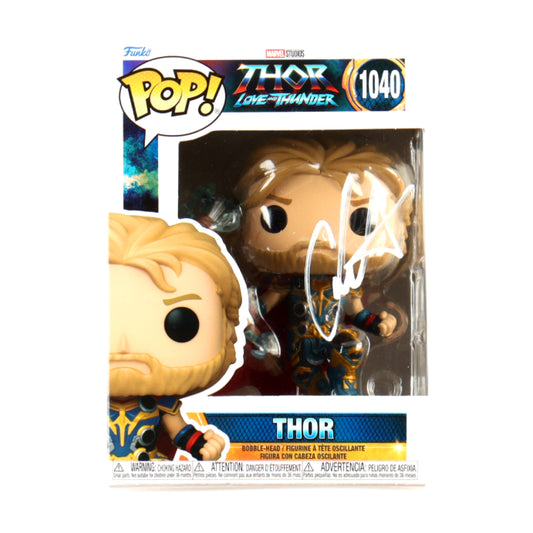 Chris Hemsworth Signed "Thor: Love And Thunder" #1040 Thor Funko Pop! - ACOA