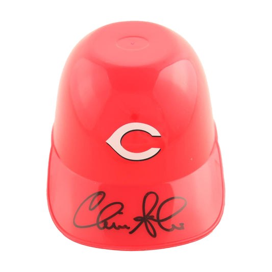 Chris Sabo Autographed Cincinnati Reds Micro Batting Helmet