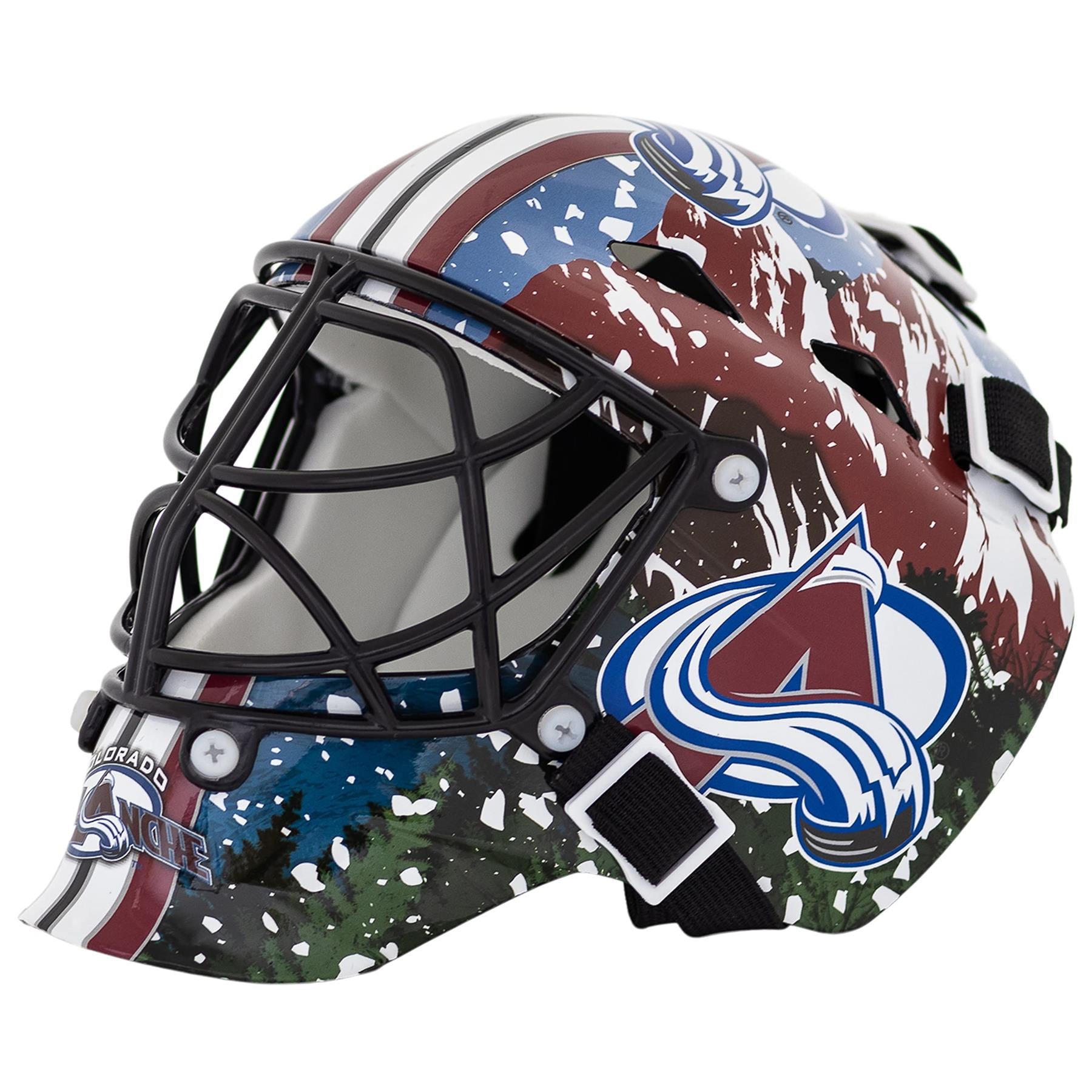 Colorado Avalanche NHL Full Size Goalie Mask – Creative Sports
