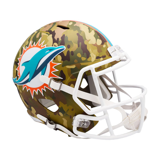 Miami Dolphins CAMO Full Size Replica Football Helmet