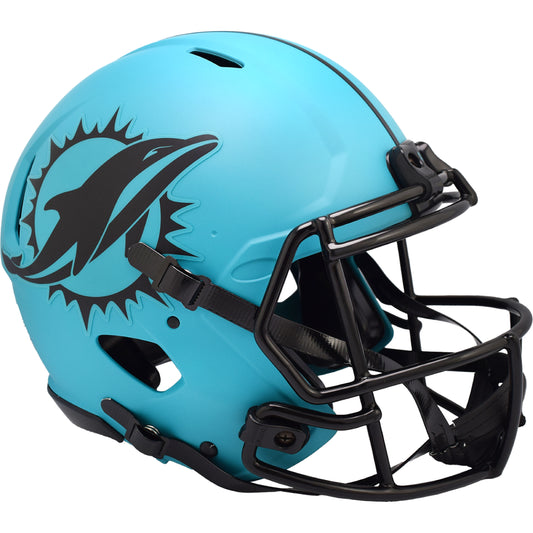 Miami Dolphins RAVE Full Size Authentic Football Helmet