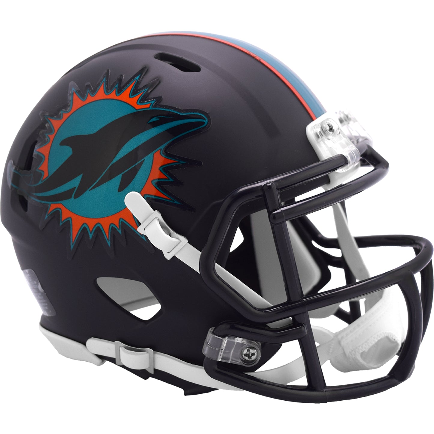 Miami Dolphins RIVALRY Riddell Speed Mini Football Helmet