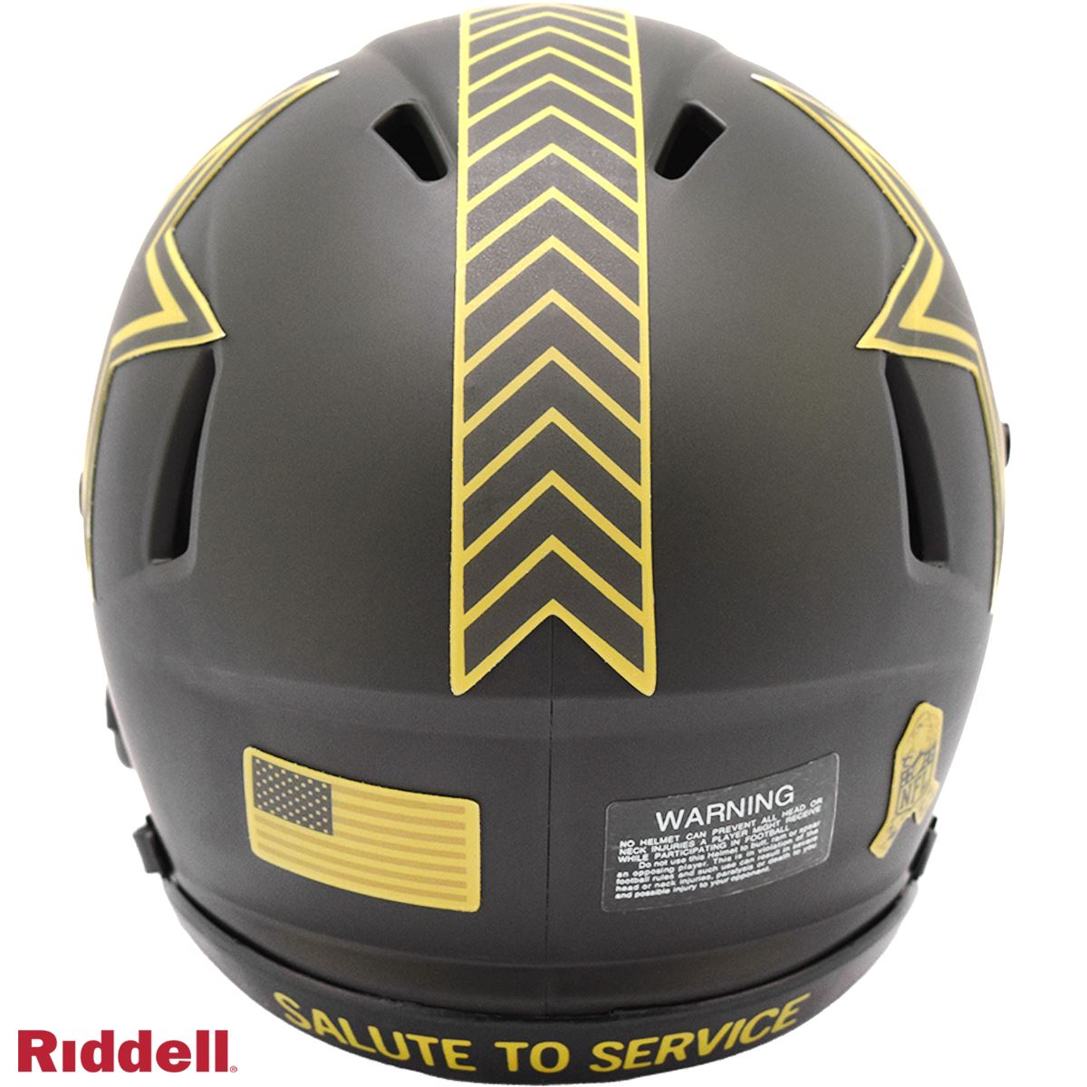 Dallas Cowboys NFL Riddell Salute To Service 2025 Mini Helmet