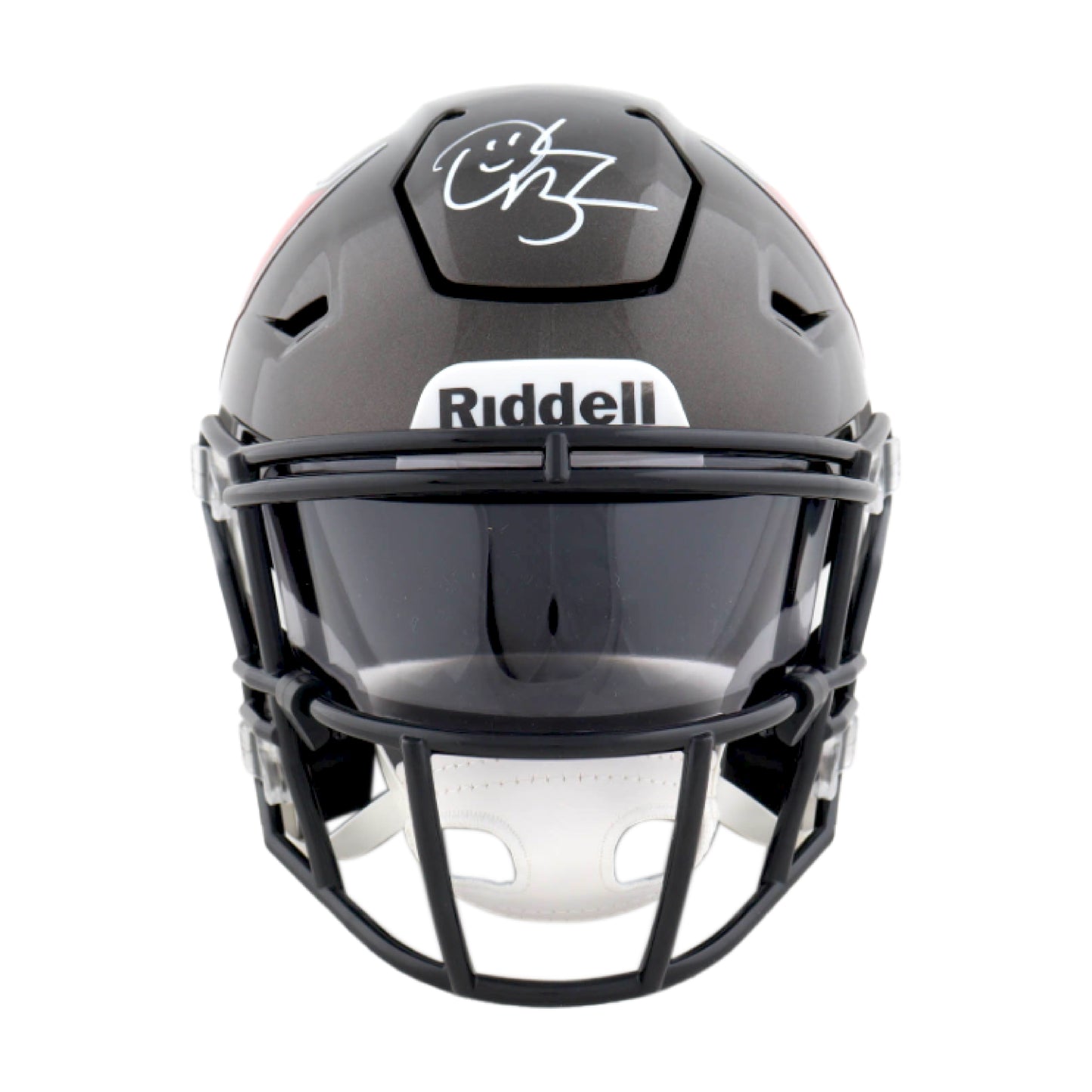 Derrick Brooks Signed Buccaneers Mid-Size MIDI SpeedFlex Helmet w/ Visor - Radtke