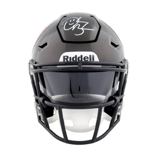 Derrick Brooks Signed Buccaneers Mid-Size MIDI SpeedFlex Helmet w/ Visor - Radtke