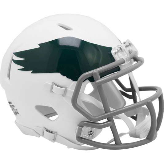 Philadelphia Eagles 1969-1973 Throwback Riddell Speed Mini Football Helmet