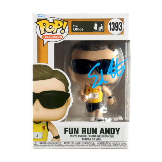 Ed Helms Signed "The Office" #1393 Fun Run Andy Funko Pop! -  PSA