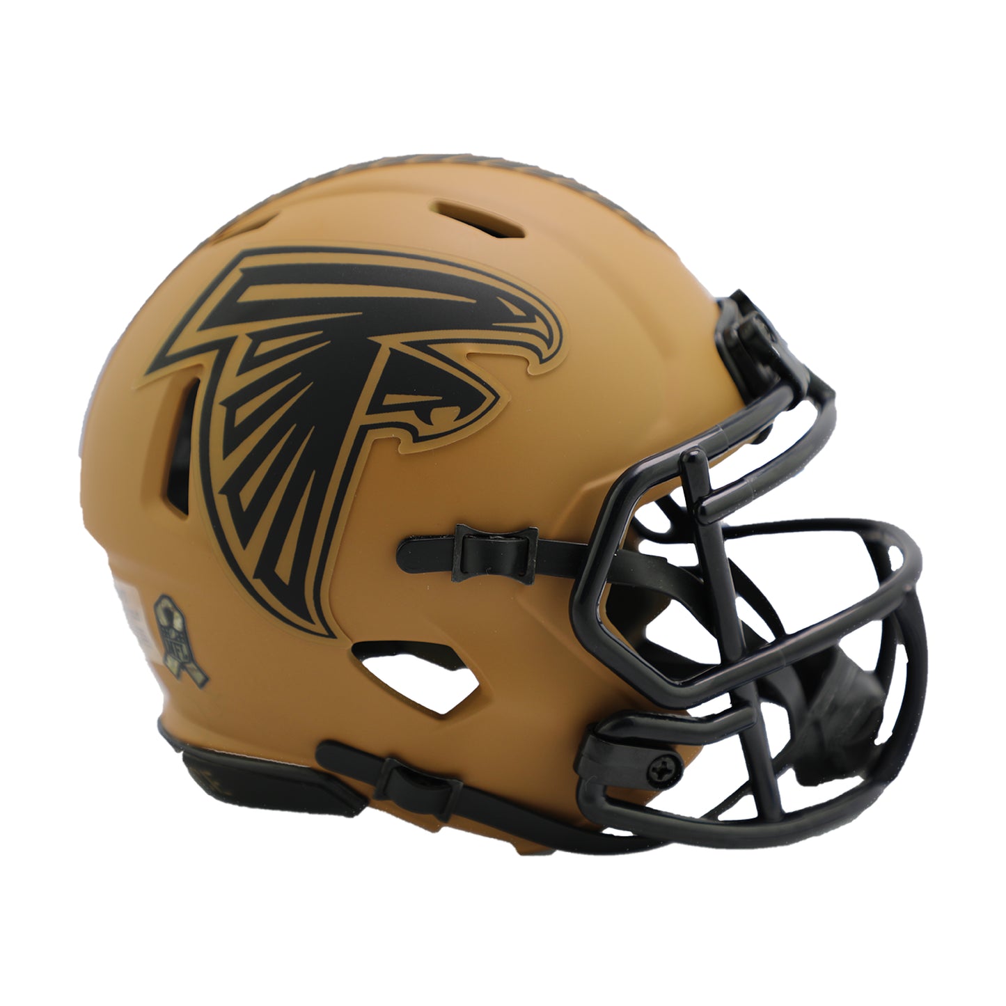 Atlanta Falcons 2023 Salute to Service Riddell Speed Mini Football Helmet