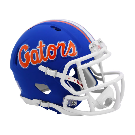 Florida Gators Riddell Speed Mini Matte Blue Football Helmet