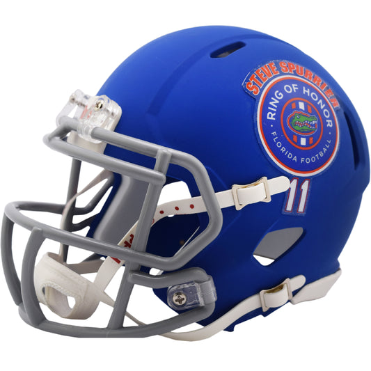 Florida Gators Ring of Honor Spurrier Riddell Speed Mini Football Helmet