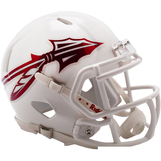 Florida State Seminoles White Alternate Riddell Speed Mini Football Helmet