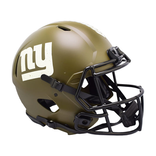 New York Giants 2022 Salute to Service Riddell Speed Authentic Football Helmet