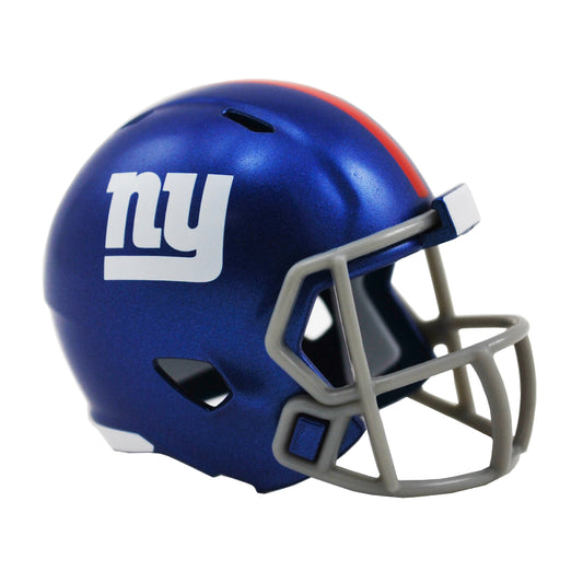 New York Giants Riddell Speed Pocket Pro Football Helmet