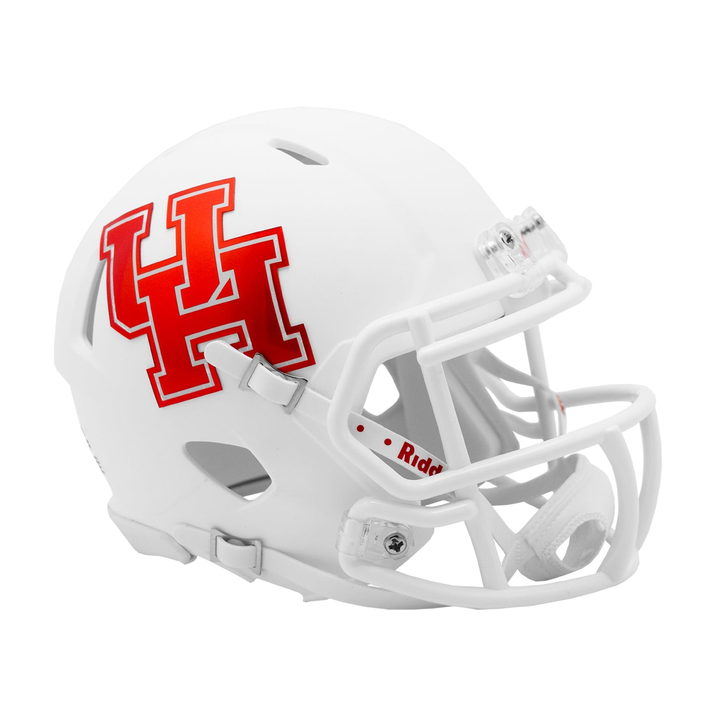Houston Cougars Riddell Speed Mini Matte White Football Helmet