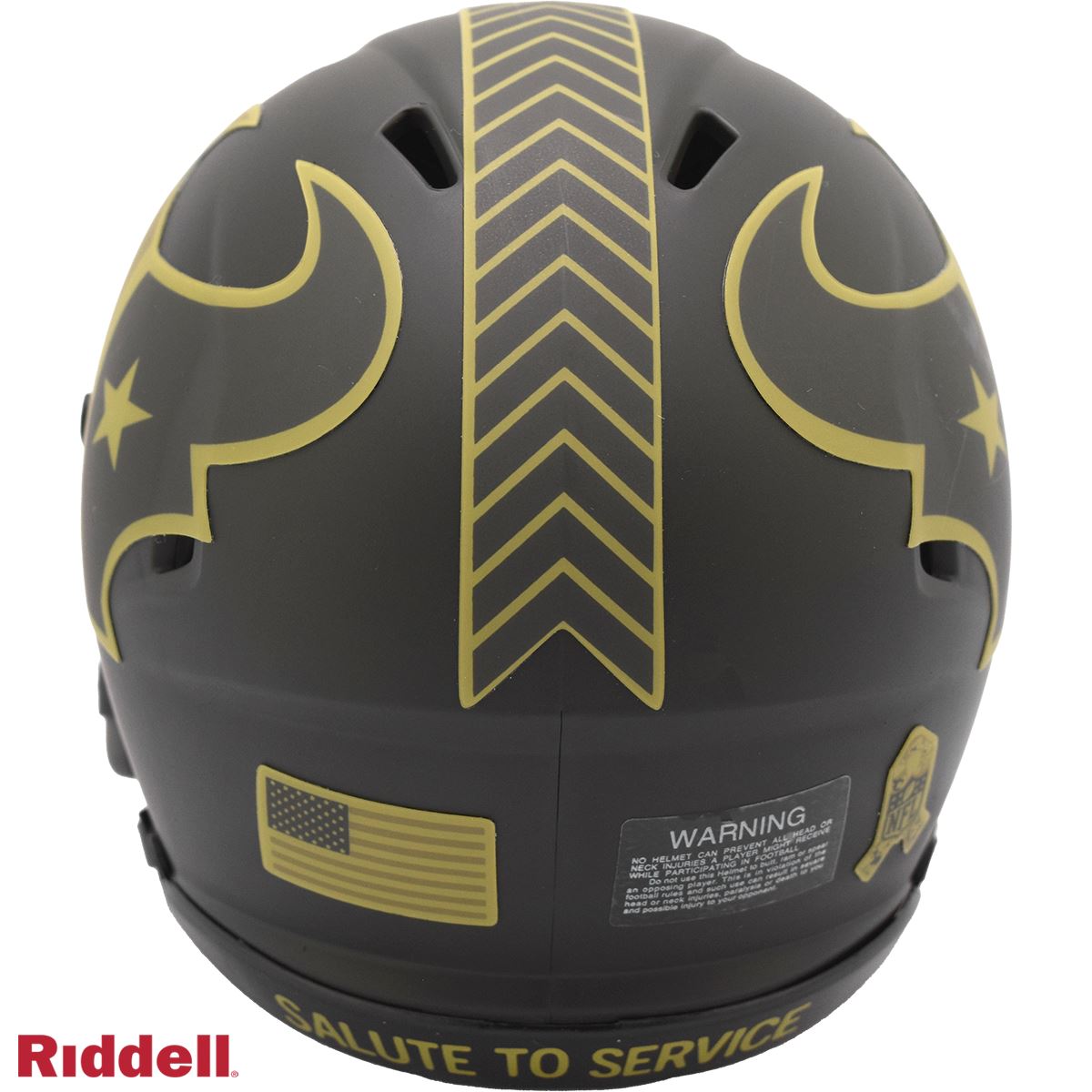 Houston Texans Riddell Salute To Service NFL Mini Helmet