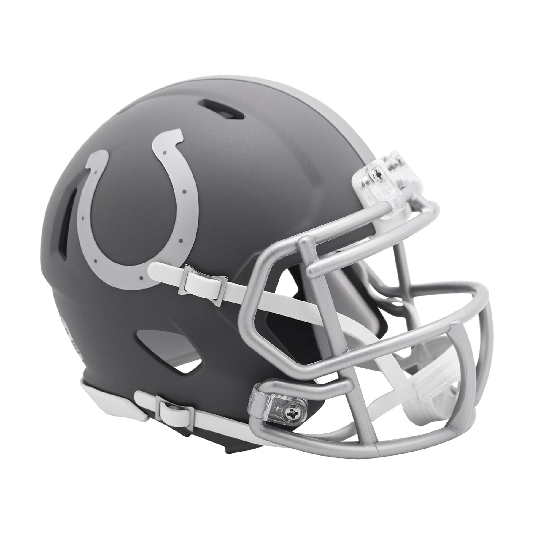 Indianapolis Colts SLATE Mini Football Helmet NFL