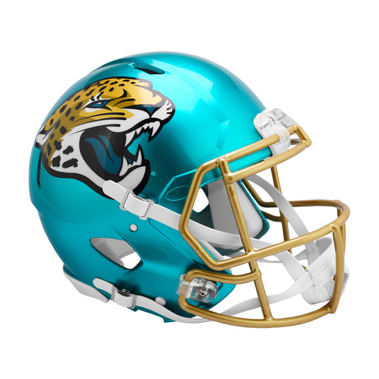 Jacksonville Jaguars Riddell Flash Speed Full Size Authentic Football Helmet