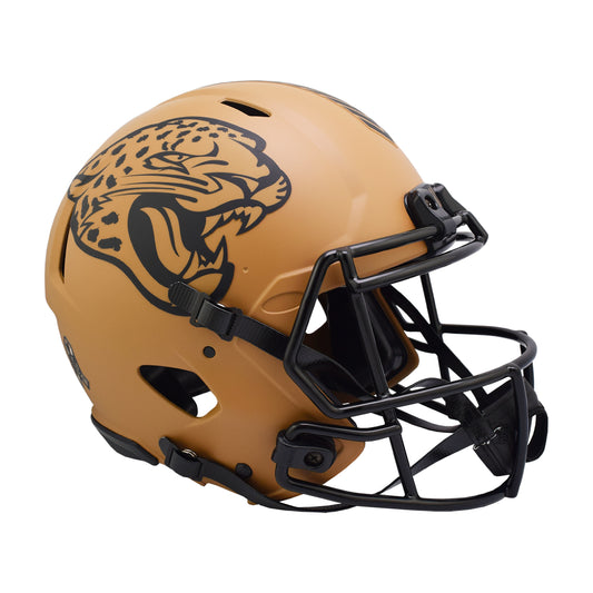 Jacksonville Jaguars 2023 Salute to Service Riddell Speed Authentic Football Helmet