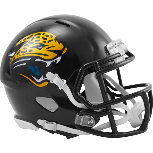 Jacksonville Jaguars 1995-2012 Throwback Riddell Speed Mini Football Helmet