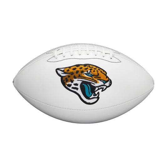 Jacksonville Jaguars Embroidered Logo Signature Series Full Size Football