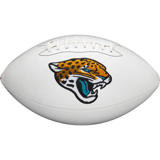 Jacksonville Jaguars Embroidered Logo Signature Series Full Size Football
