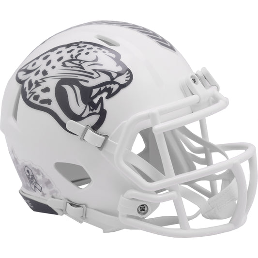 Jacksonville Jaguars 2024 Salute to Service Riddell Speed Mini Football Helmet