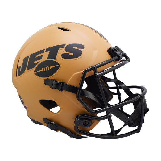 New York Jets 2023 Salute to Service - Speed Riddell Speed Replica Football Helmet