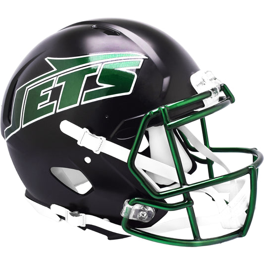 NEW YORK JETS Riddell 2024 On-Field Alternate 1 Speed Authentic F/S  Football Helmet