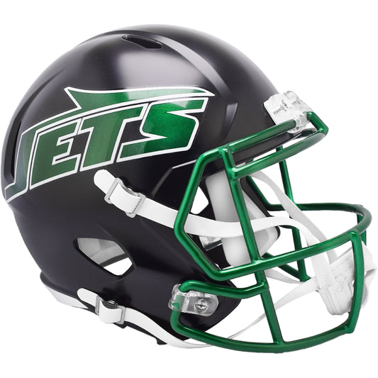 NEW YORK JETS Riddell 2024 On-Field Alternate 1 Speed Replica F/S  Football Helmet
