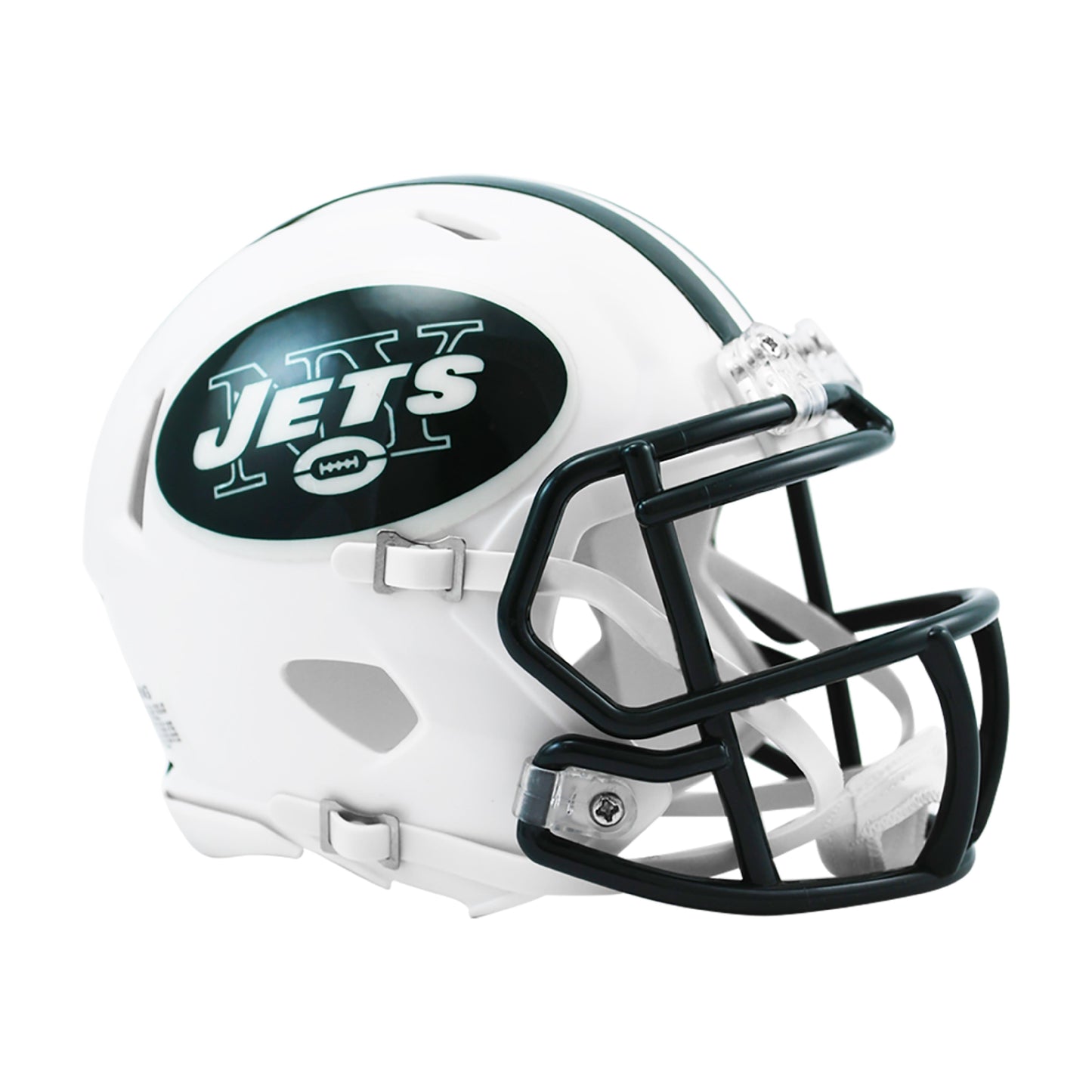 New York Jets 1998-2018 Throwback Riddell Speed Mini Football Helmet