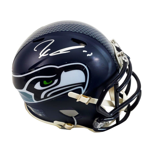 Jaxon Smith-Njigba Signed Seattle Seahawks Speed Mini Helmet - Fanatics