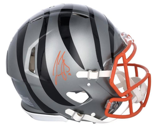 Joe Burrow Signed Authentic Cincinnati Bengals Flash NFL 