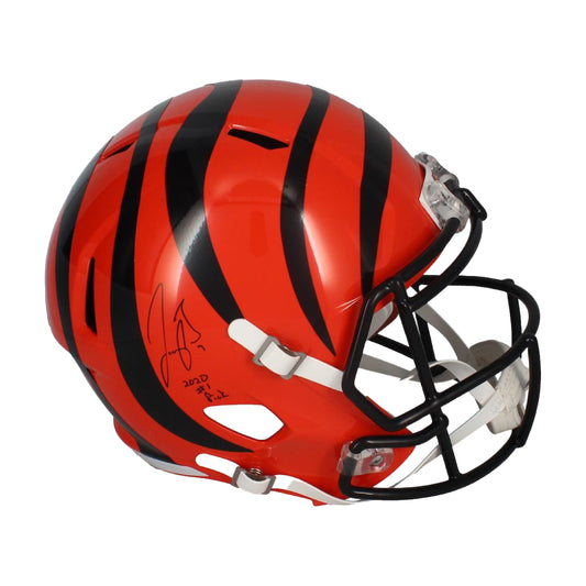 Joe Burrow Autographed Bengals Full Size Replica Speed Helmet w/ "2020 #1 Pick" Inscription