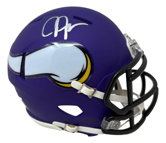 Justin Jefferson Signed Authentic Minnesota Vikings Mini Helmet
