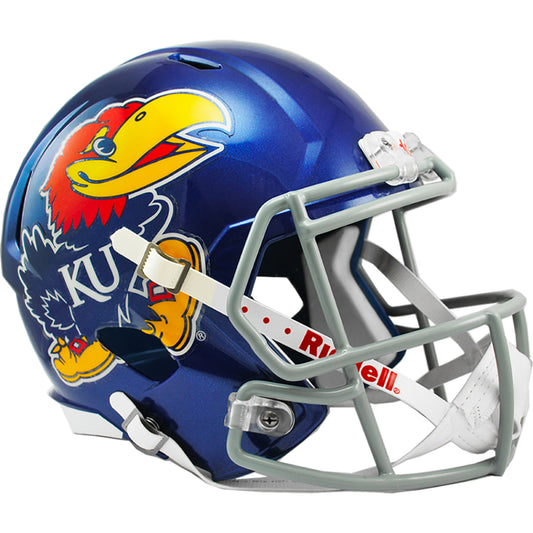 Kansas Riddell Speed Full Size Replica Football Helmet