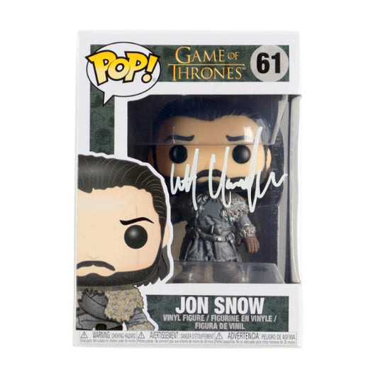 Kit Harington Signed "Game of Thrones" #61 Jon Snow Funko Pop Figure - Radtke