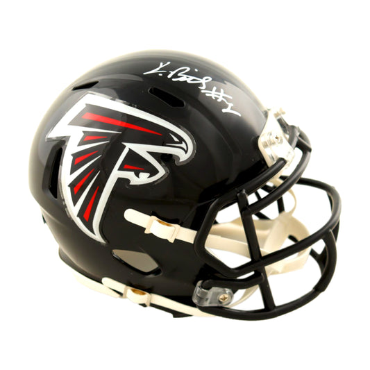 Kyle Pitts Signed Atlanta Falcons Speed Mini Helmet - Beckett