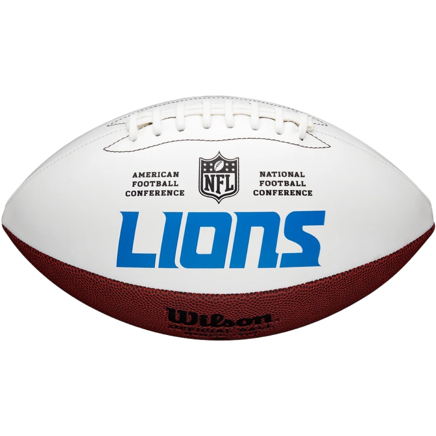 Detroit Lions Embroidered Logo Signature Series Full Size Football