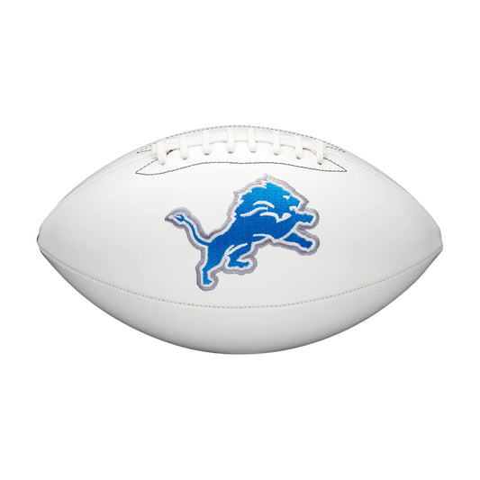 Detroit Lions Embroidered Logo Signature Series Full Size Football