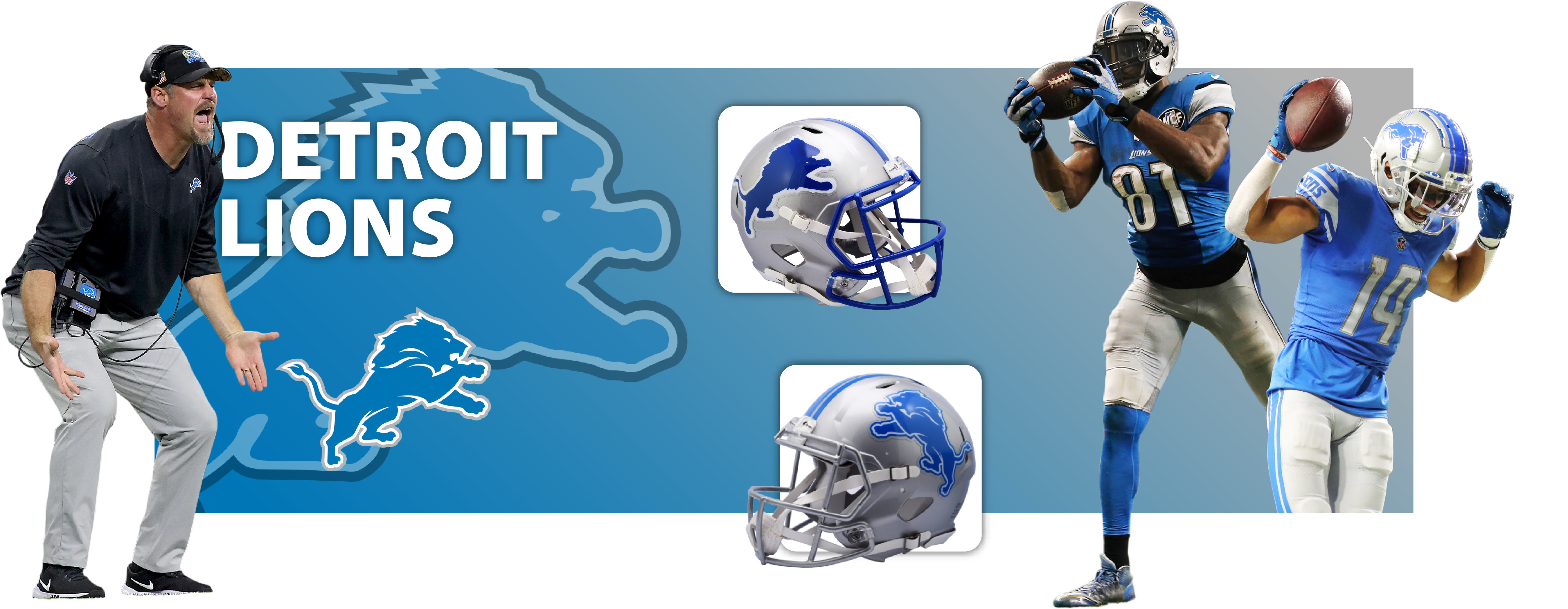 NFL Detroit Lions Special Kits With Skull Art 3D Hoodie - Ecomhao