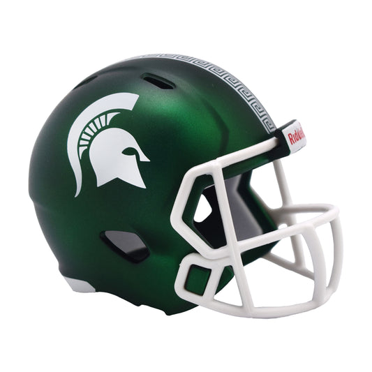 Michigan State Spartans Riddell Speed Pocket Pro Football Helmet