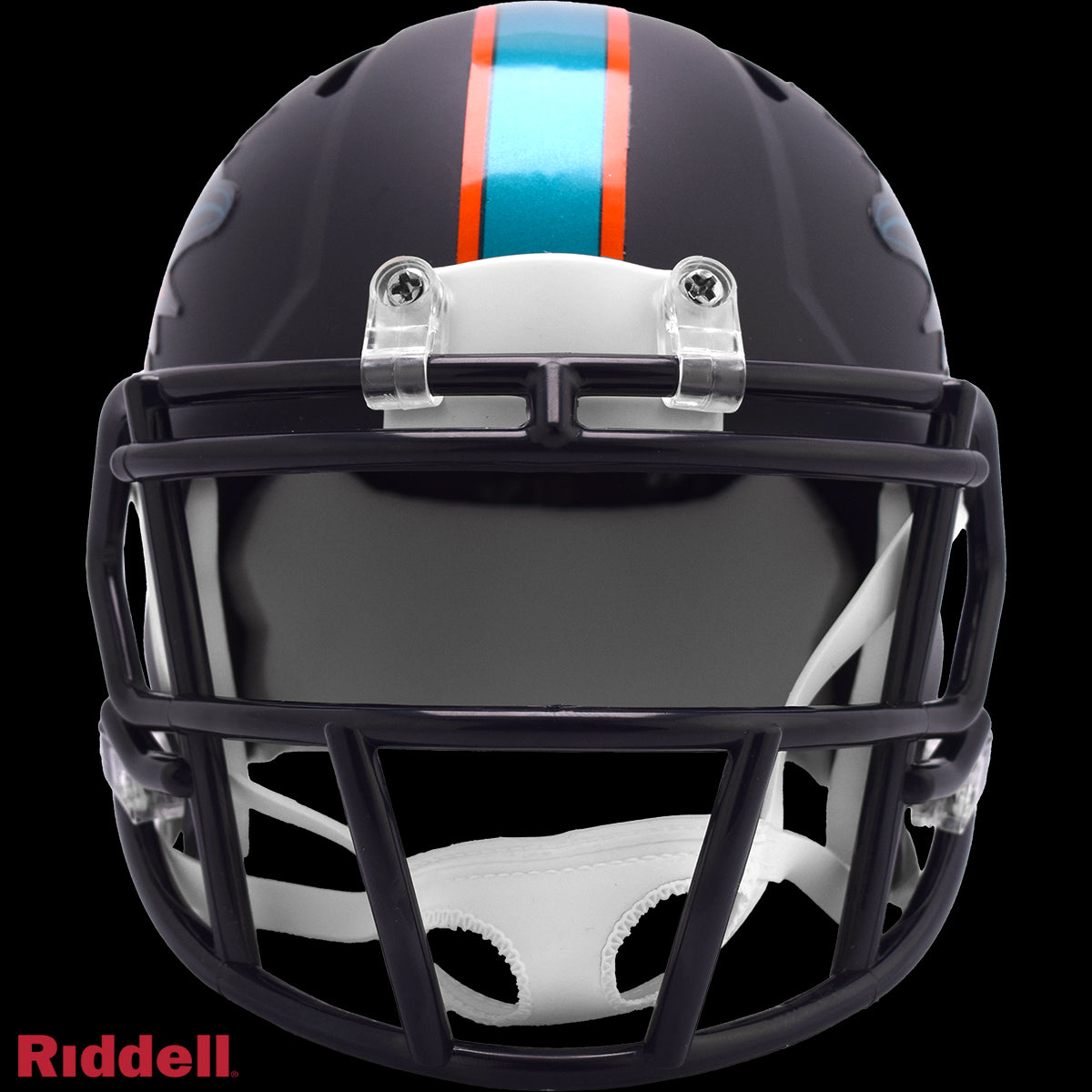 Miami Dolphins Riddell Rivalry Speed Mini Helmet NFL